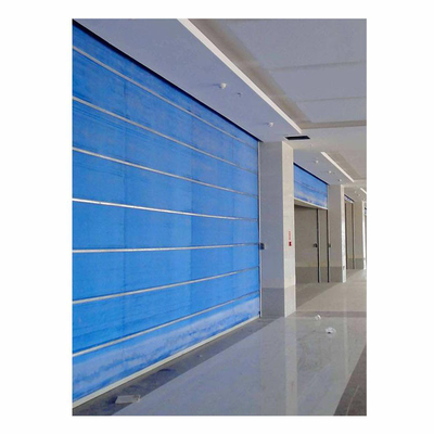 OEM Fire Roller Curtain With Double Track Wall Mounted Installation