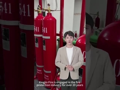 80L 90L IG100 Azotowe urządzenie gaśnicze Typ sieci rurociągów Czerwony