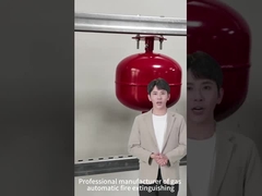 10-1000 kg pojemności gazowy system gazowania FM200 gazowanie