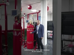 System tłumienia pożaru tłokowy FM200 o wysokim poziomie bezpieczeństwa