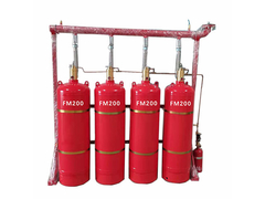 System sieci rur FM200