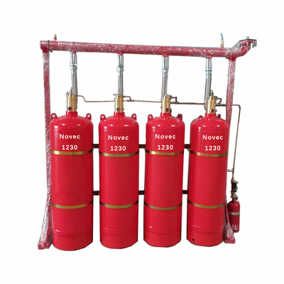 Mechanical Emergency Starting NOVEC1230 Fire Suppression System for Indoor Fire Safety