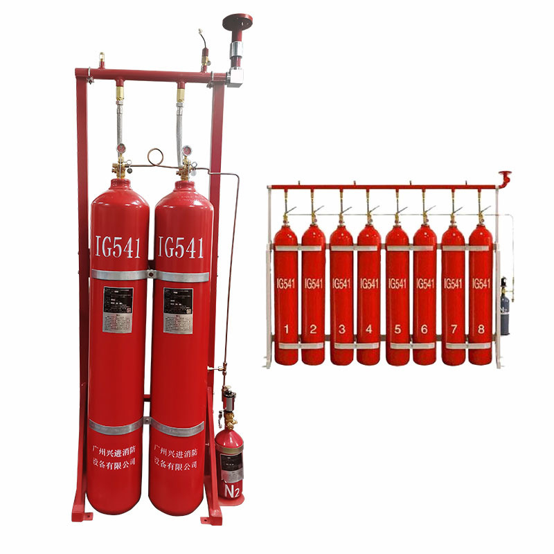 High-Performance Inert Gas Fire Suppression System For Industrial